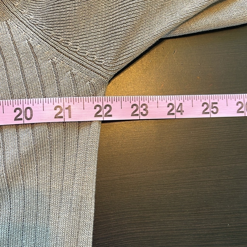 Chico's Ribbed Zip-Up Cardigan - Picture 7 of 8